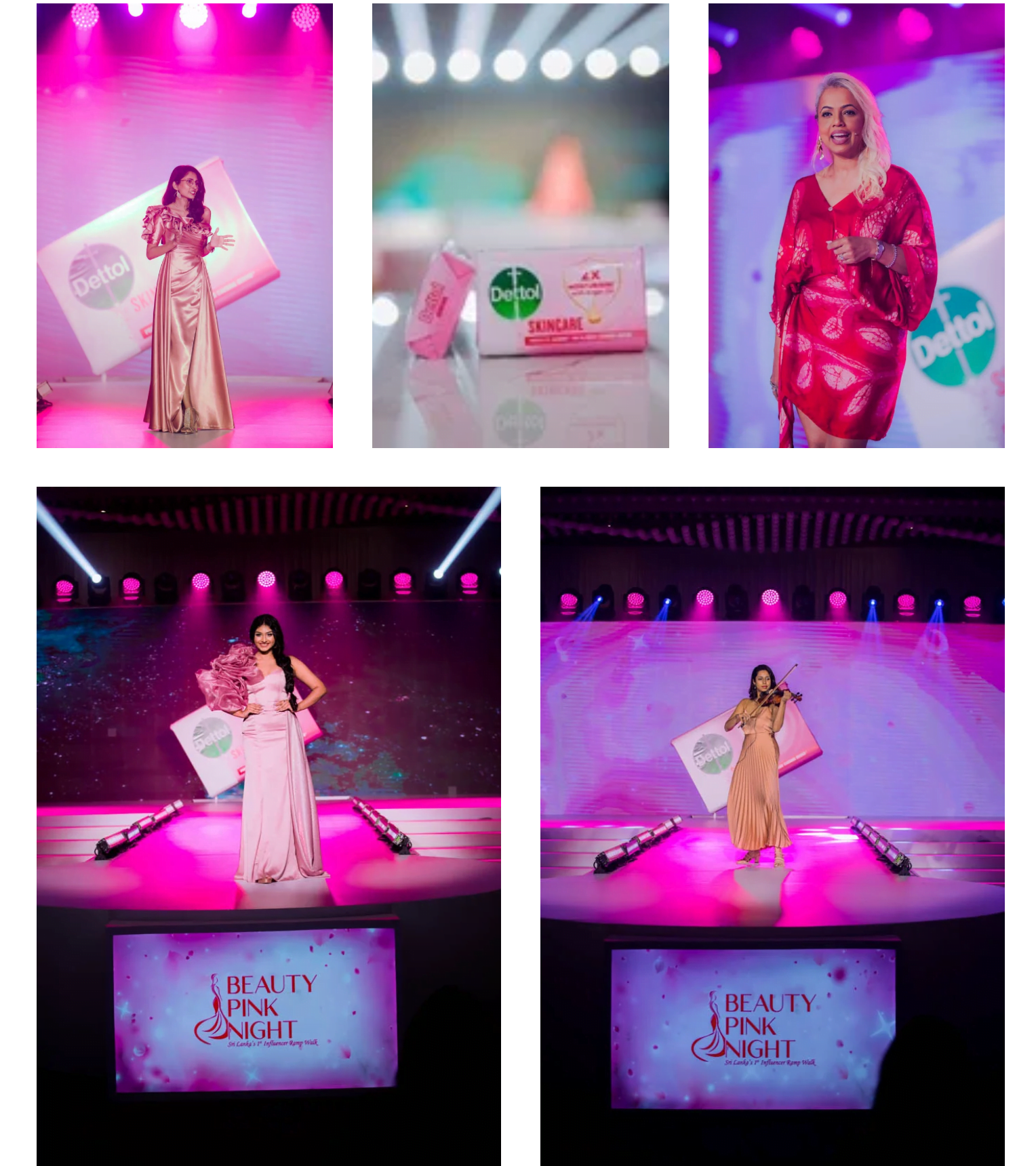 Dettol launches its latest skincare innovation with Sri Lanka’s first influencer ramp walk at ‘Beauty Pink Night’